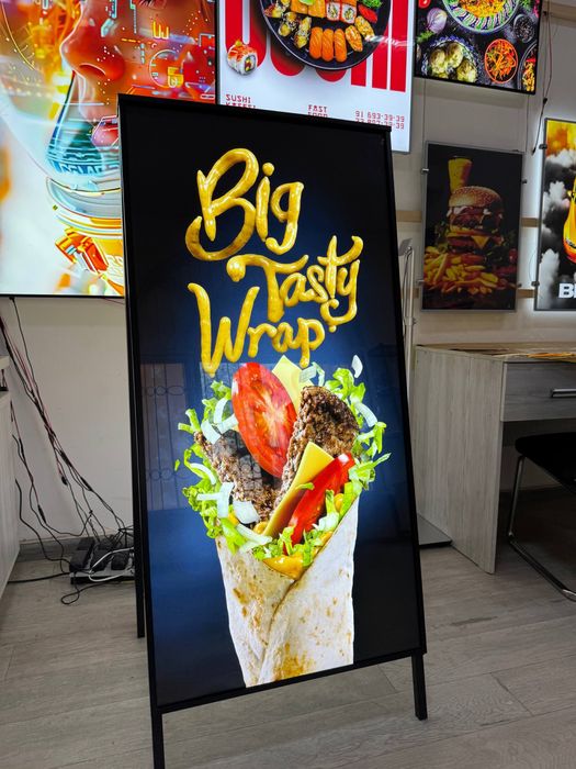 Ultra slim led lightbox Optom narxlarda !!!