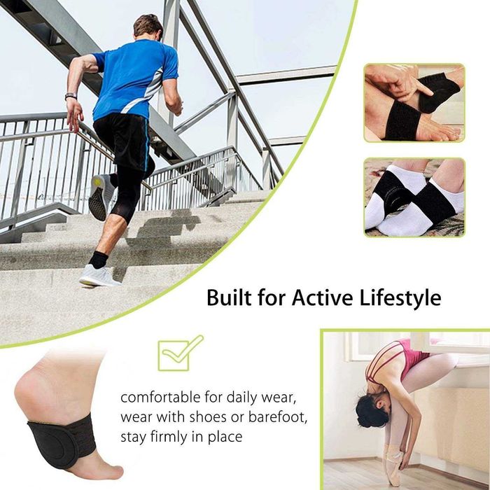 Set 2 Talpici ortopedice antialunecare cu absorbtie socuri