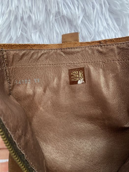 Cizme piele naturală 38 Made in Italy