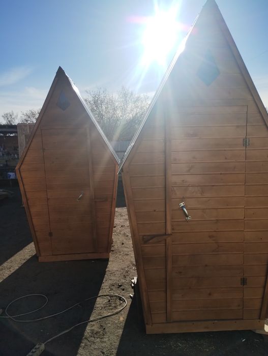 Туалет Теремок Вагонка