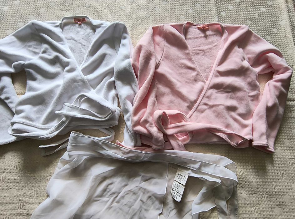 Топ с прегръщане и дълги ръкави 8 години и пола Repetto