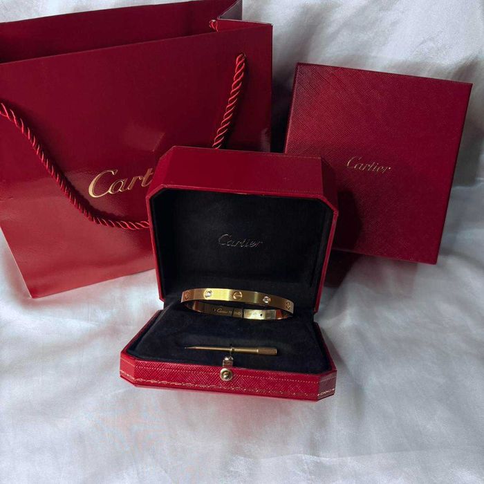 Brățară Cartier Love Aurie - nouă, în cutie