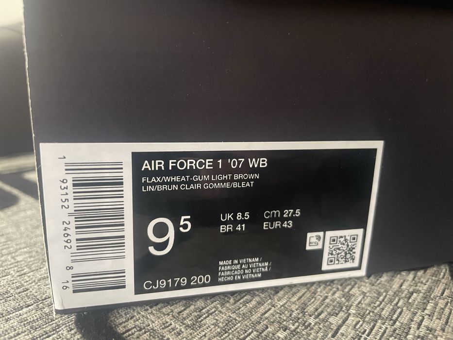 Nike Air Force 1 ’07 WB Originali