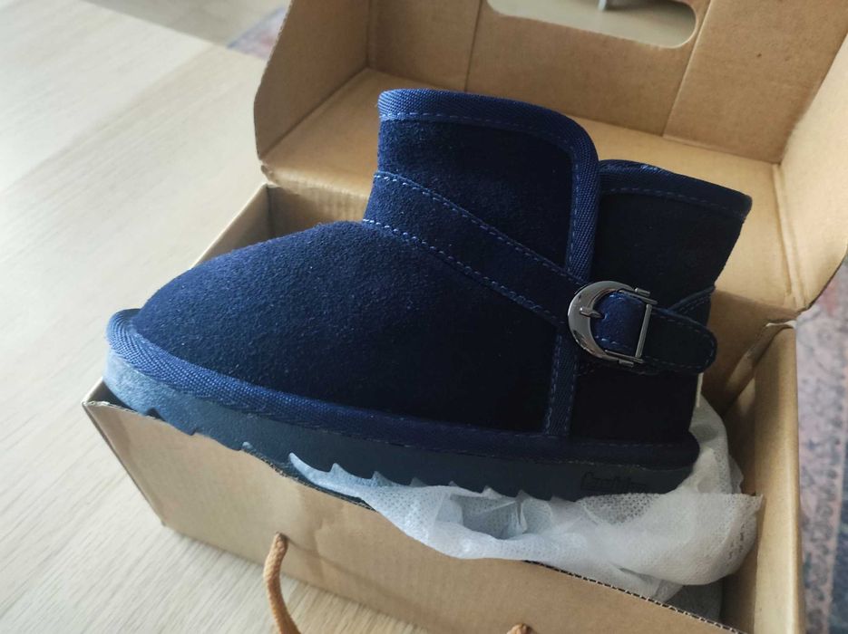 Cizme copii piele întoarsă mărimea 29