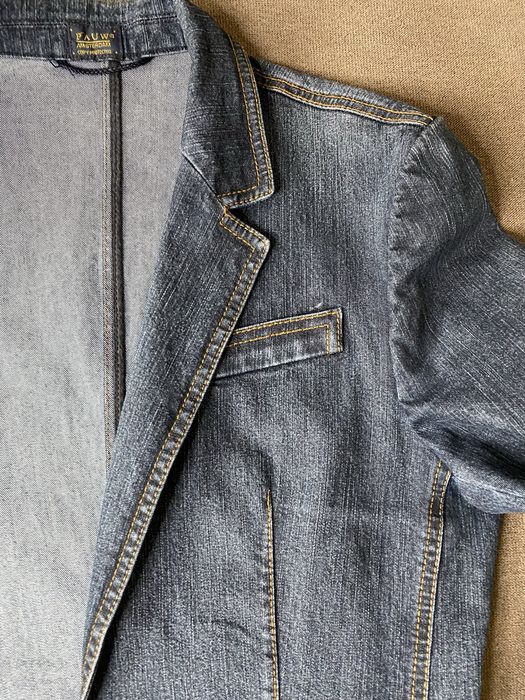 Продам синий джинсовый жакет