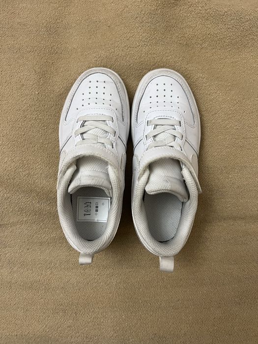 Обувь детская 30 размер NIKE кеды белые