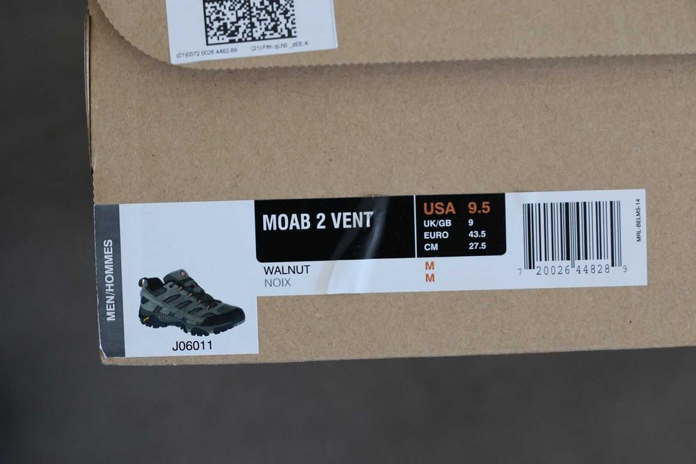 Кроссовки Merrell Moab 2 Vent (оригинал USA (9,5)-43р
