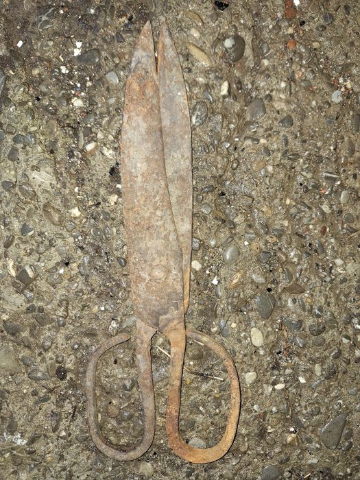 Foarfeca veche de tuns oi