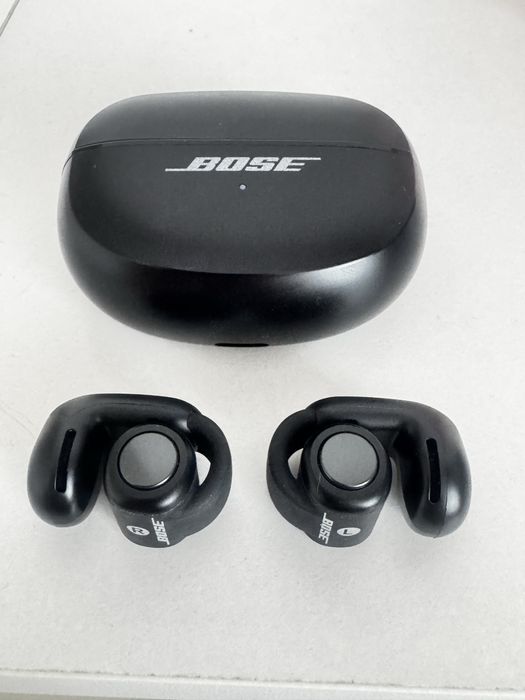 Casti Open-Ear BOSE Ultra Open Earbuds, True Wireless, Bluetooth, Microfon, IPX4, Black