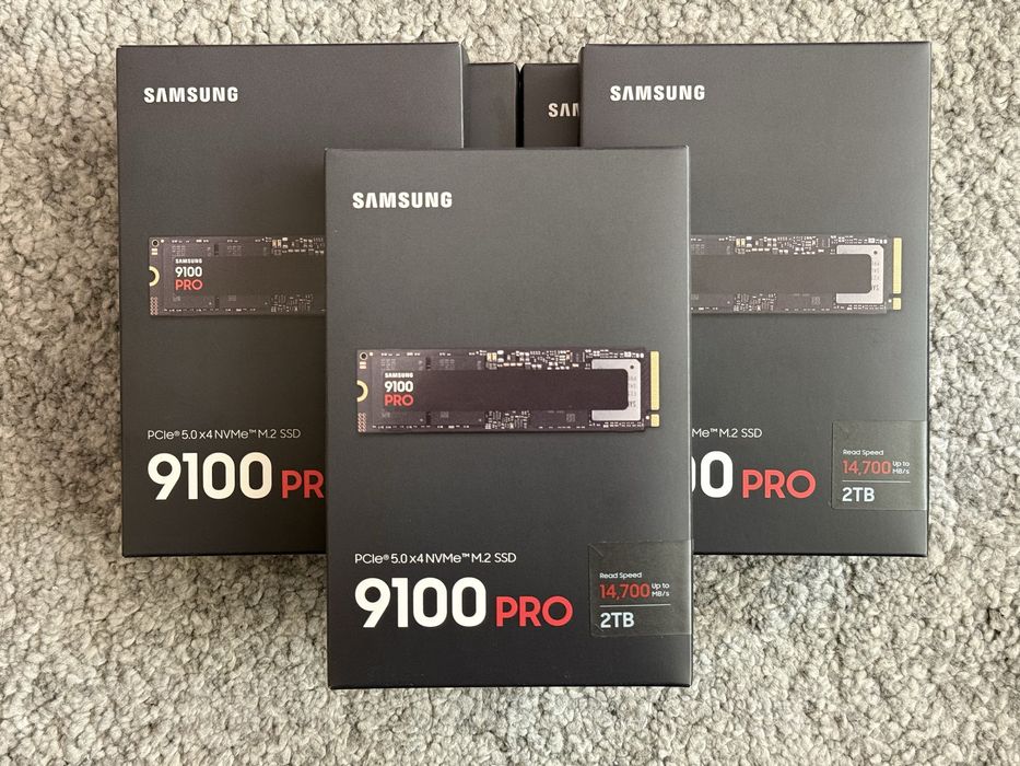 SSD Samsung 9100 PRO, 2TB, 14,700 MB/s, M.2 2280