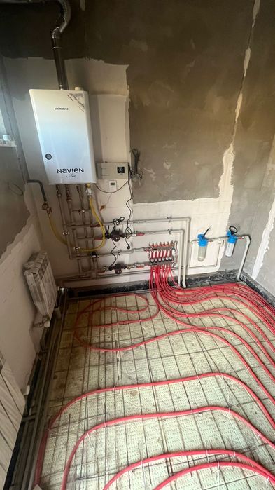 Сантехник отопление теплые полы Кыргаулды