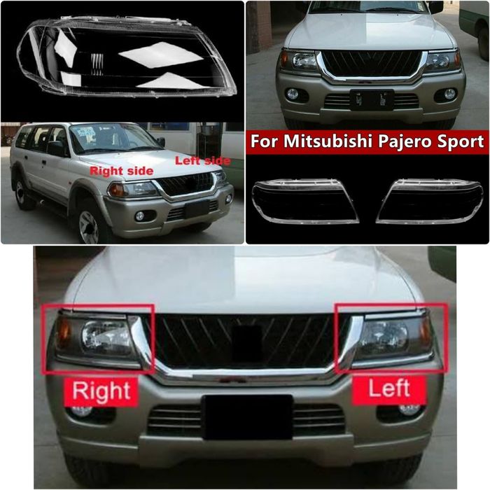 Стекла фар Монтеро спорт