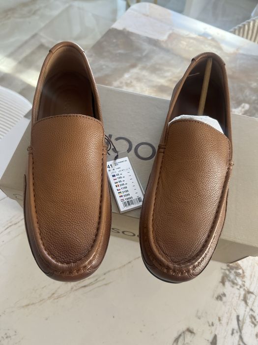 Туфли моккасины мужские