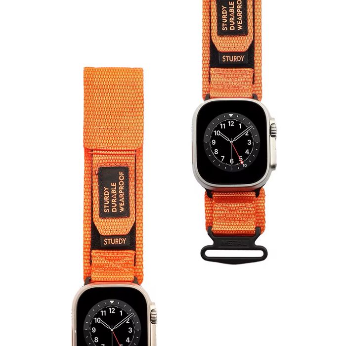 Масивна текстилна каишка от плат с велкро залепяне за Apple Watch ULTRA/11/10/9/8/7/6/5/4/3/2/1