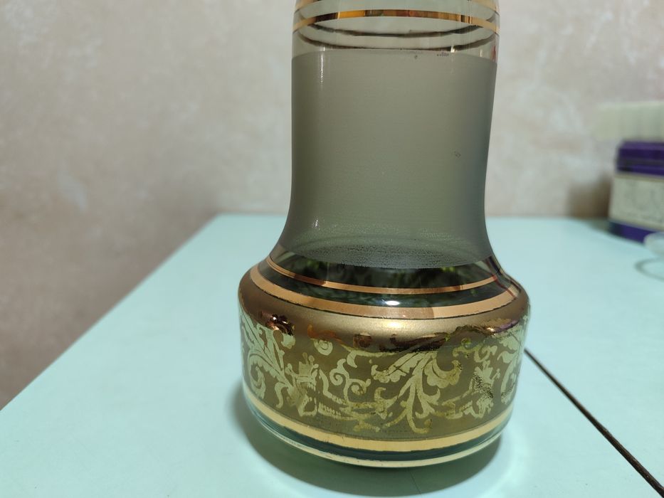 Графин из чешского стекла