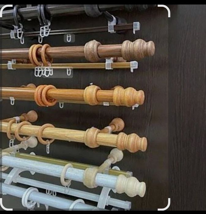 Навеска карнизов гардин