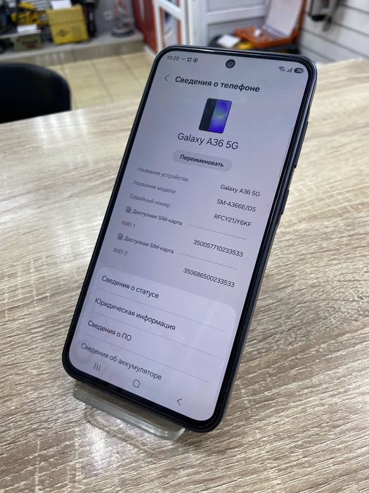 Samsung Galaxy A36 5G 256Gb (Ос14Б)