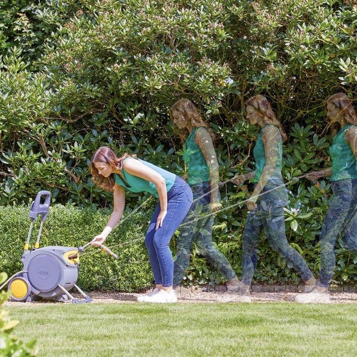 Hozelock 35m Auto Reel Mobile (автоматическая катушка со шлангом)