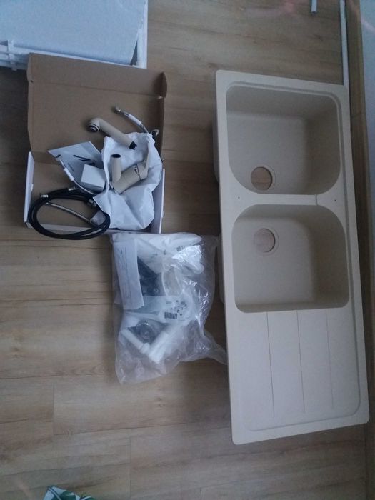 Set chiuveta bucatarie Schock Formhaus D-200 1160 x 500 mm cu dus