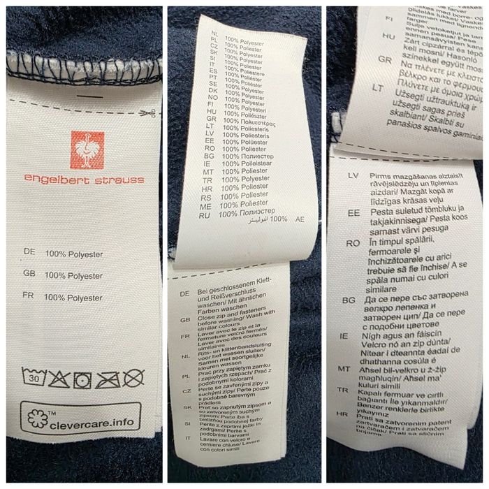 Jacheta polar Engelbert Strauss Polartec Dryplexx ptr bărbați nr XL