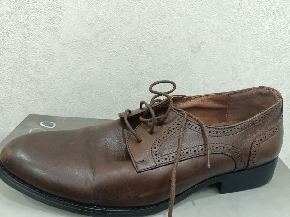 Продам кожаные натуральные ботинки