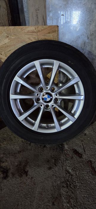 BMW ДЖАНТИ СЪС ЛЕТНИ ГУМИ 205/60/16 7J ET315x120 ЦО70 ДОТ 2619