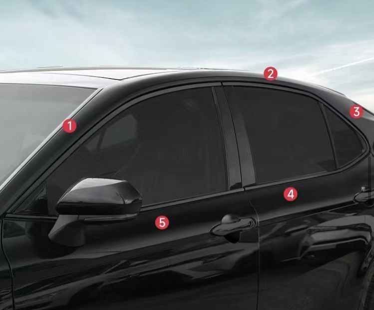 Антихром Toyota camry 70