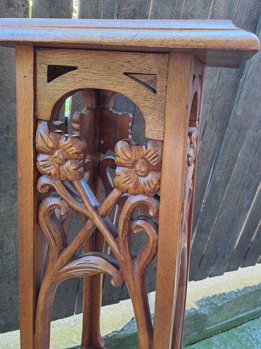 piedestal lemn inaltime 112 cm