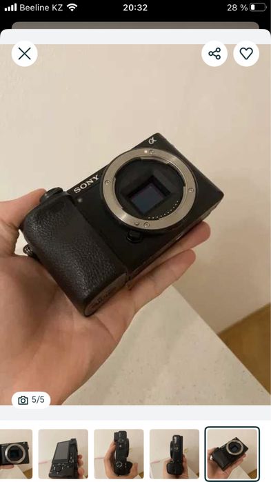 Sony a6300 body 4K 30fps