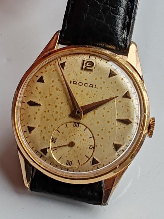 Ceas Irocal Manual, Unitas 34 mm Funcționează excelent!