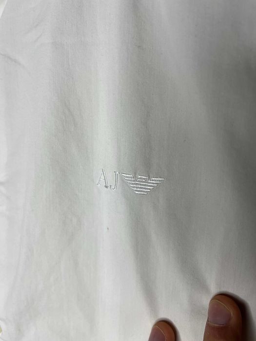 Armani Jeans Italian Fabric Shirt Мъжка Риза