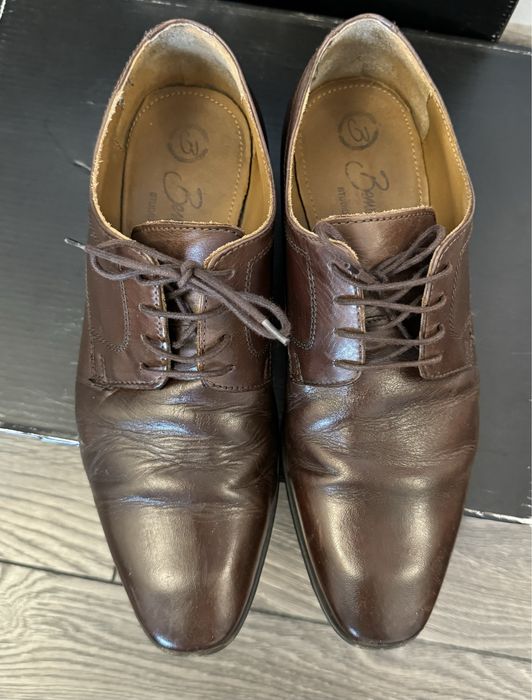 pantofi din piele naturala pentru barbati mar.40(25cm)
