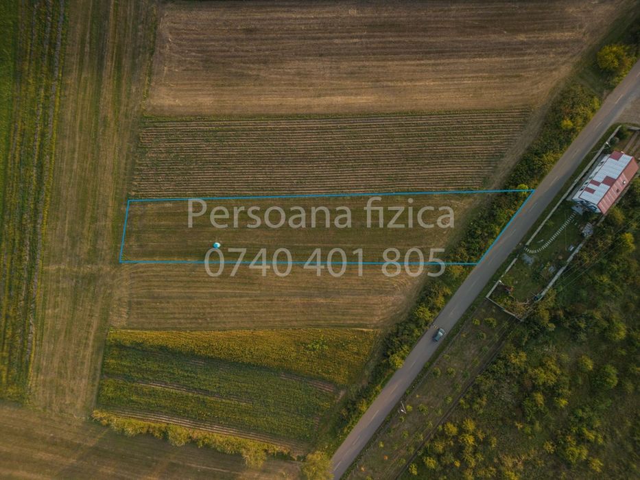 Vând teren 1800 mp în zona Capana, Gilau- Utilitati la poarta