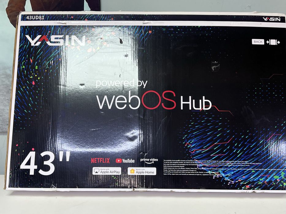 Smart Tv Yasin 43