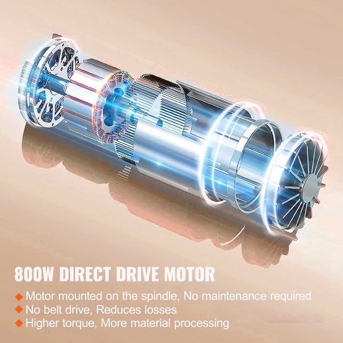 Strung metalic mini 180x400mm, 800W,150-2500rpm,cu mandrină 3-rapoarte