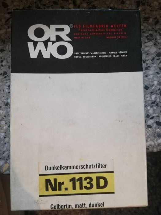 Филтър ORWO макара диапозитив