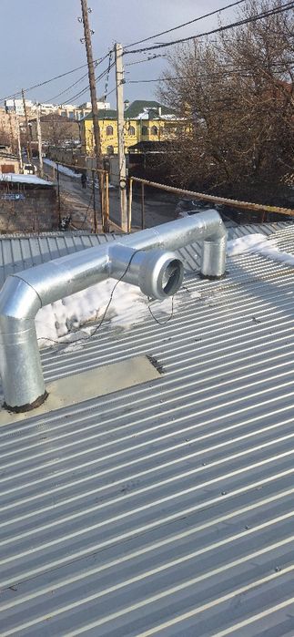 Вентиляции дымоходы водосливы