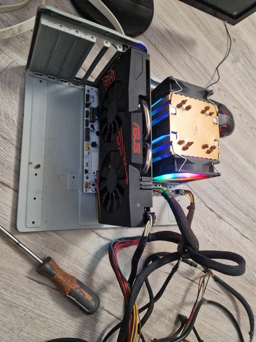 kit xenon e5 2680v4 48gbram gtx1060