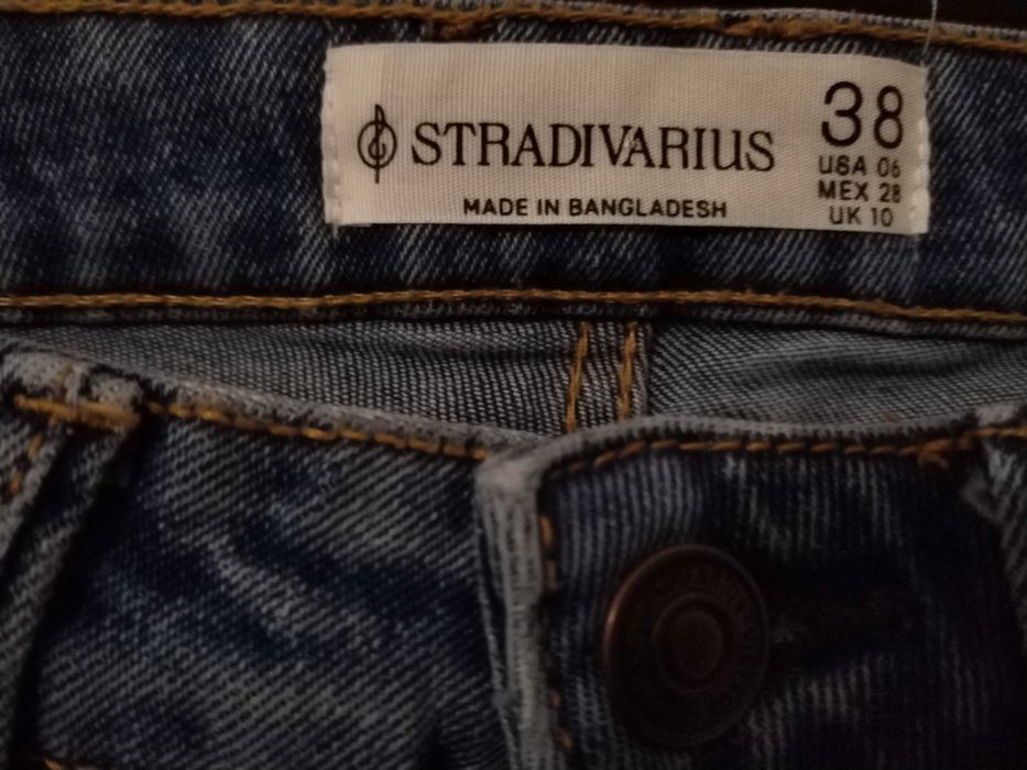 vand blugi noi,de fete, Stradivarius, mar. 38