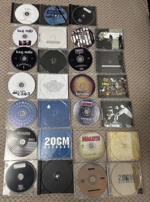 Cd-uri B.U.G. Mafia & Parazitii