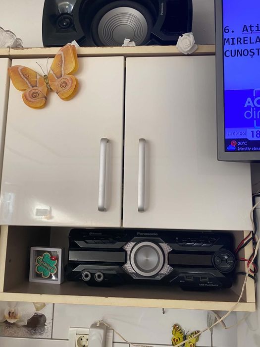Sistem Audio Panasonic Bluetooth – Bass Puternic, Stare Impecabilă