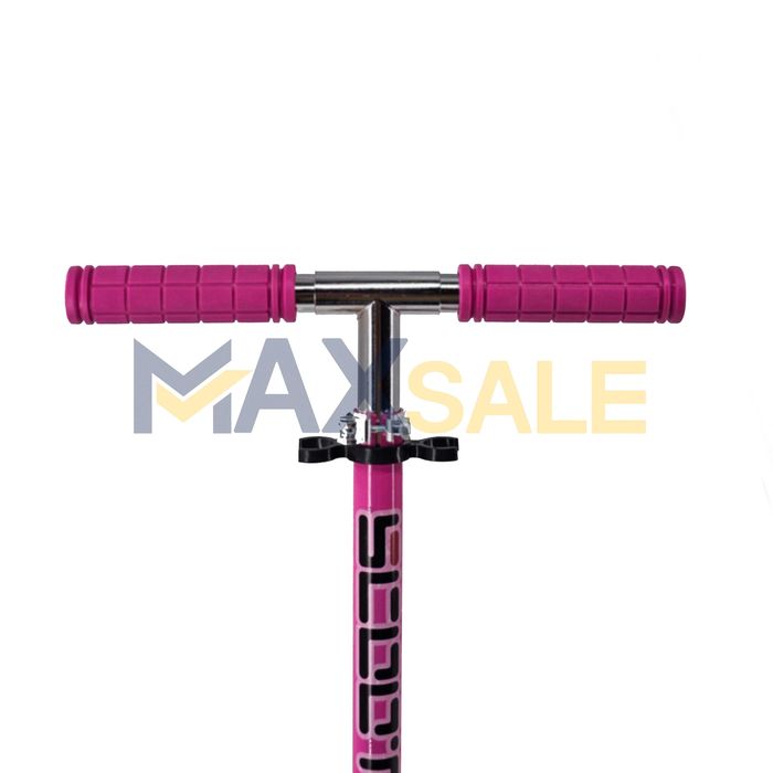 Тротинетка детска сгъваема скутер scooter розова черна алуминиева