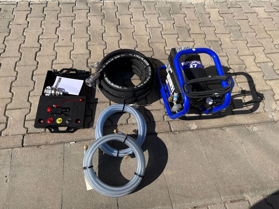 Pompa tencuiala traditionala, pompa decorativa, pompa glet, monofazica