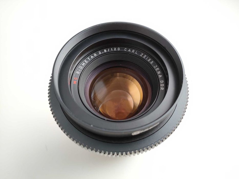 Set 5 obiective vintage Carl Zeiss Jena red MC montura Canon EF