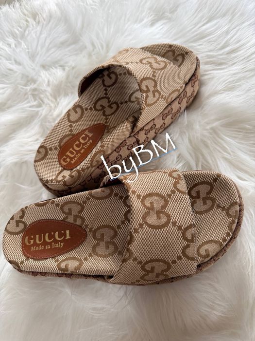 Papuci gucci talpa înalta