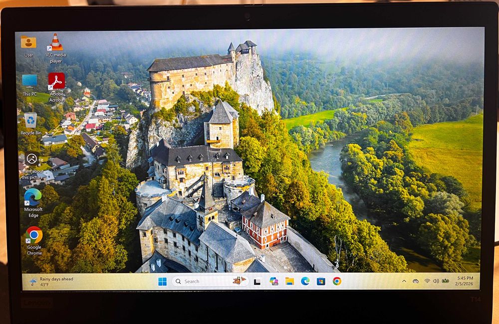 Lenovo ThinkPad T14 gen 1, reconditionat (i5, 16 GB RAM, 256 GB SSD)