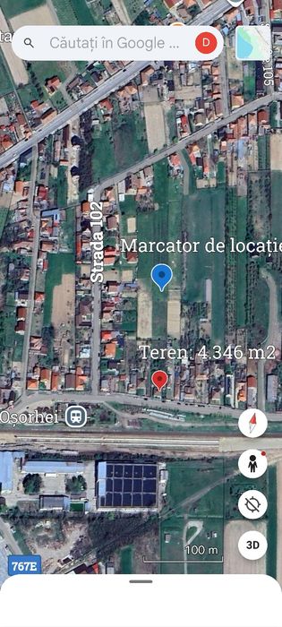 Vând teren intravilan în Oșorhei