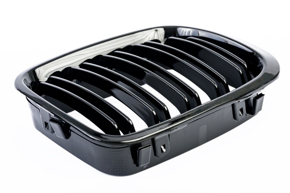 Бъбреци Решетки за БМВ BMW E46 Преди Фейслифта 98-01 Черен Гланц