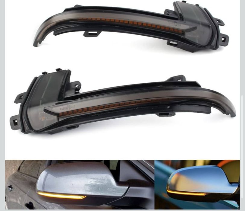 Semnalizari DINAMICE oglinada Audi A4 A5