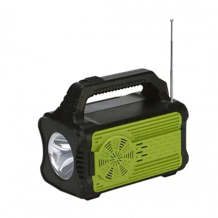 Panou solar 5 acumulatori LiIon 4 bec incarcare telefon lanterna radio